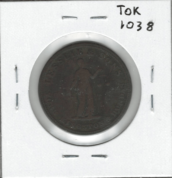 Upper Canada: 1823 1/2 Penny UC-2A1