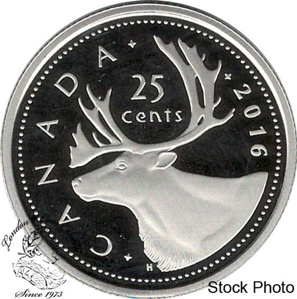 Canada: 2016 25 Cent Proof Non-Silver