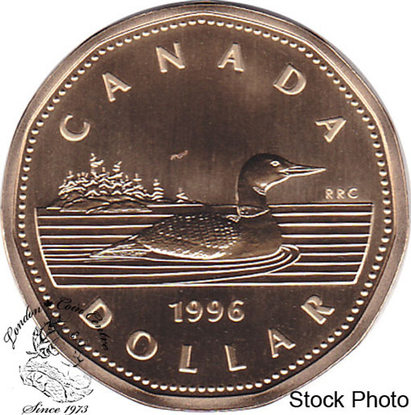 Canada: 1996 $1 Loonie Specimen