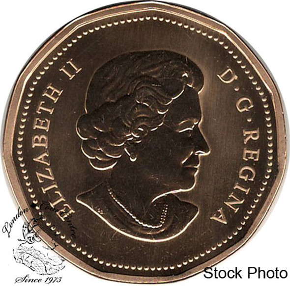 Canada: 2004 $1 Canada Goose Loonie Specimen Canada: 2004 $1 Canada Goose Loonie Specimen