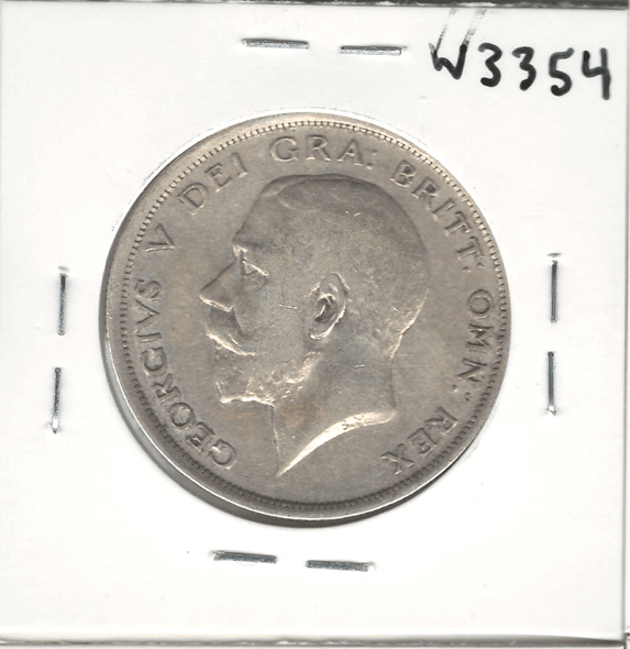 Great Britain: 1918 1/2 Crown