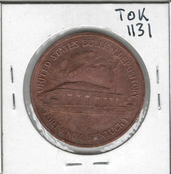 United States: Fort Knox Kentucky Commemorative Token United States: Fort Knox Kentucky Commemorative Token