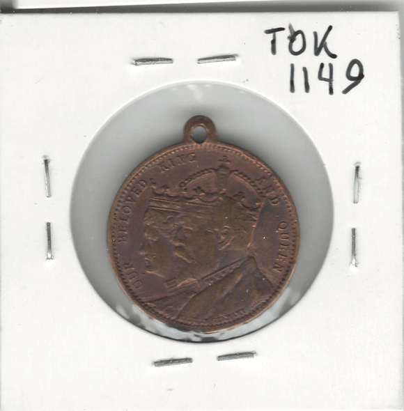 1902 King Edward VII Coronation Medal