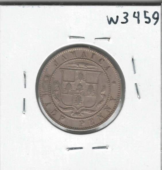 Jamaica: 1897 1/2 Penny