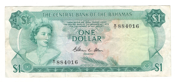 Bahamas: 1974 Dollar