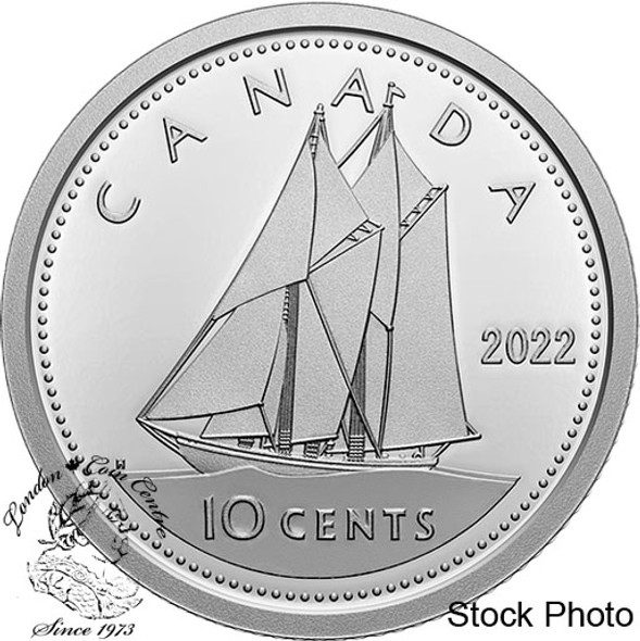 Canada: 2022 10 Cents Proof Pure Silver Coin