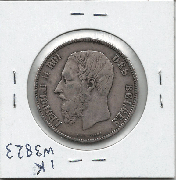 Belgium: 1870 5 Francs #3