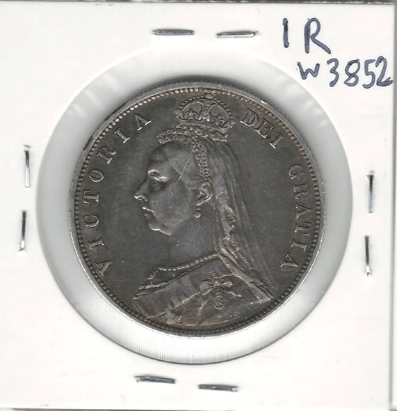 Great Britain: 1887 1/2 Crown #2