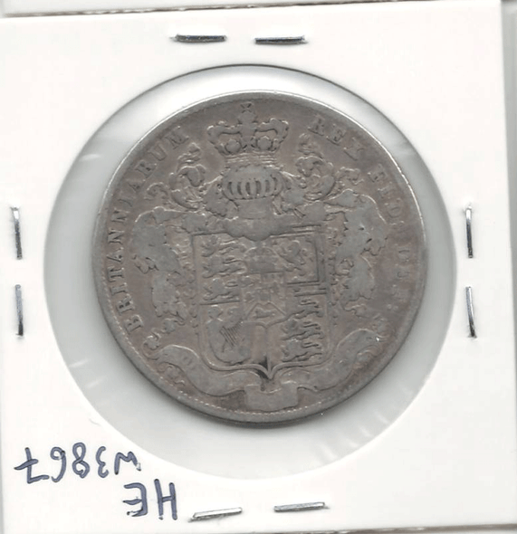 Great Britain: 1825 1/2 Crown #2