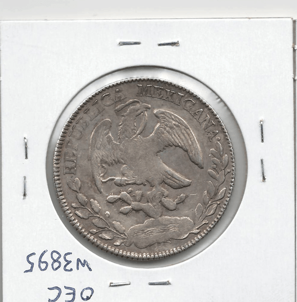 Mexico: 1878 Z.S. J.S. 8 Reales Mexico: 1878 Z.S. J.S. 8 Reales