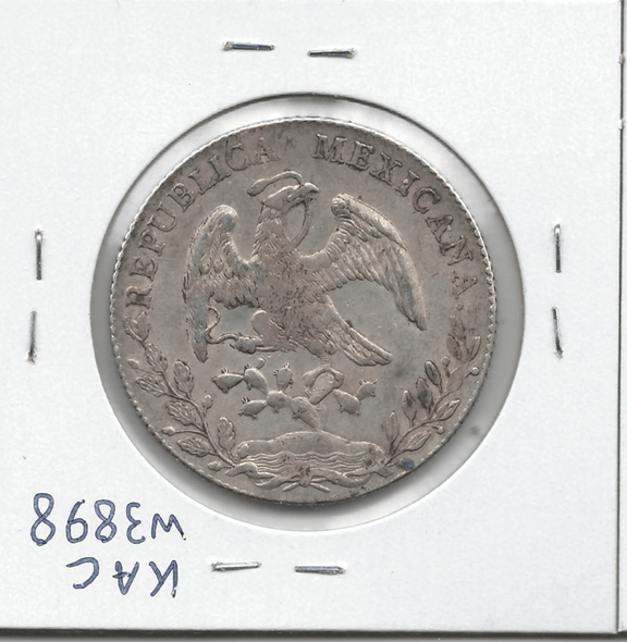 Mexico: 1890 Z.S. F.Z. 8 Reales