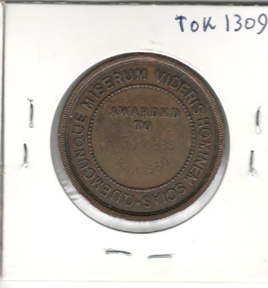 Great Britain: 1930 Royal Life Saving Society Medal Great Britain: 1930 Royal Life Saving Society Medal