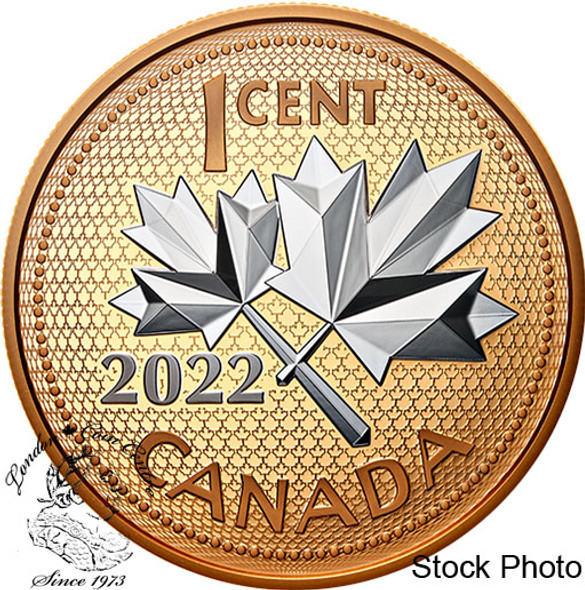 Canada: 2012 1 Cent - Farewell to the Penny 1/25 oz Gold Coin