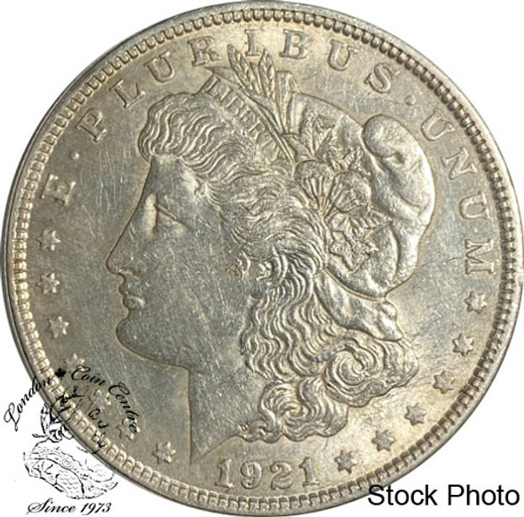 United States: 1921 Morgan Dollar AU-UNC