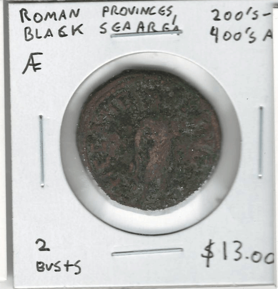 Roman Provinces, Black Sea Area: 200's - 400's AD AE 2 Busts Roman Provinces, Black Sea Area: 200's - 400's AD AE 2 Busts
