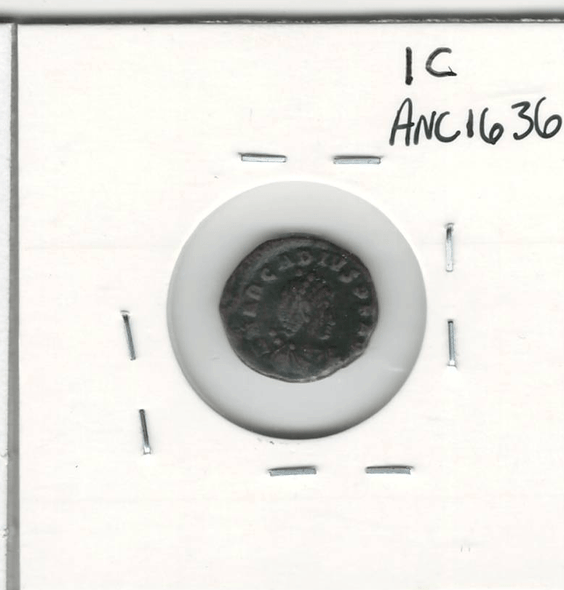 Roman: 388 - 392 AD AE 4 Nummus Arcadius Constantinople Mint Scarce!