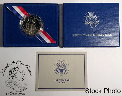United States: 1986 Half Dollar Ellis Island Statue of Liberty Proof Coin