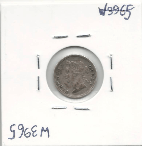 Straits Settlements: 1887 5 Cents Straits Settlements: 1887 5 Cents