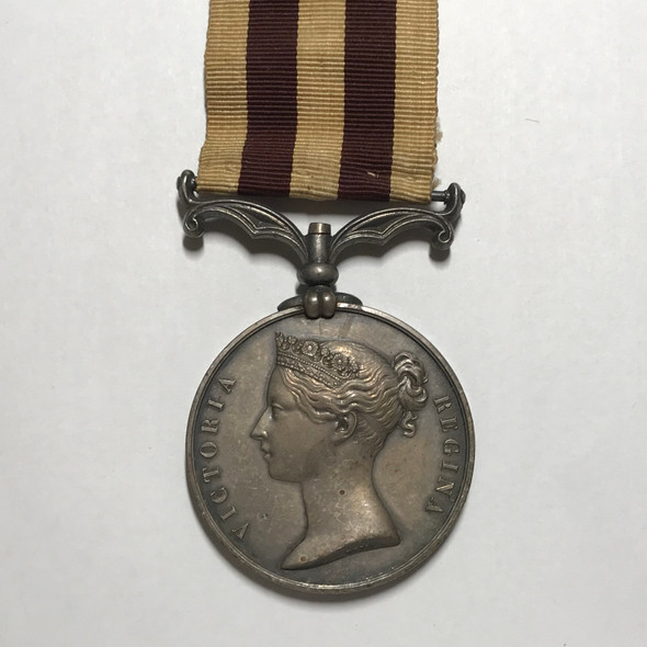 Great Britain: 1857-58 India Mutiny Medal, Awarded To John Ticktorn 73rd Regt.
