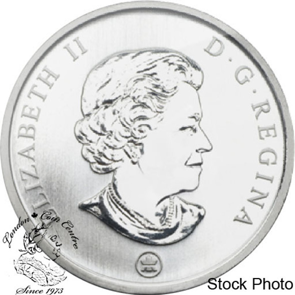 Canada: 2007 25 Cents Ruby-throated Hummingbird Coloured Coin