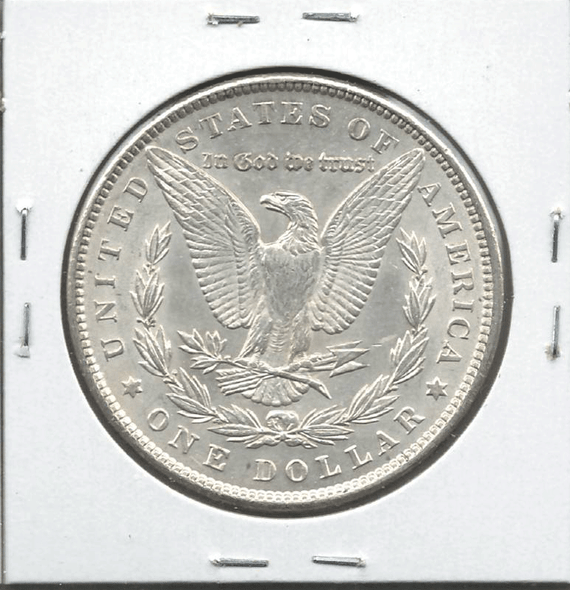 United States:  1889  Morgan  Dollar MS62