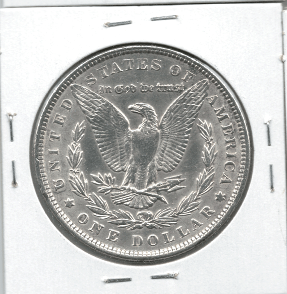 United States: 1889 Morgan  Dollar AU Cleaned