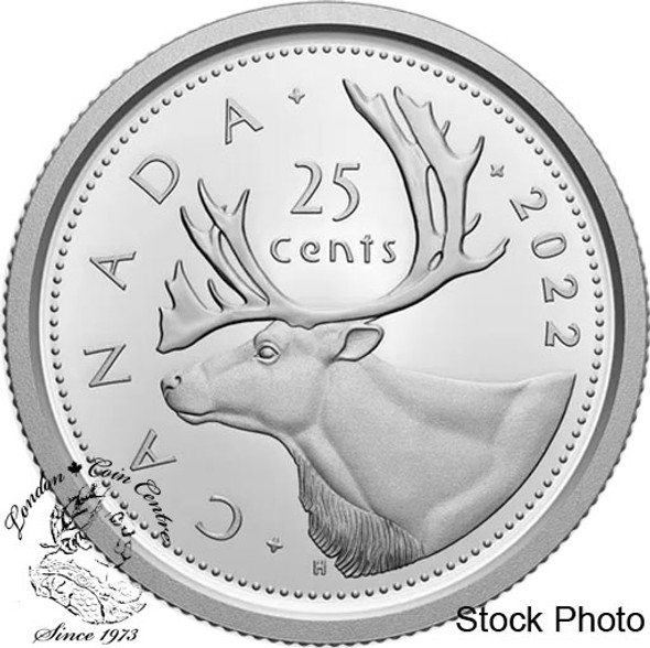 Canada: 2022 25 Cents Proof Non-Silver
