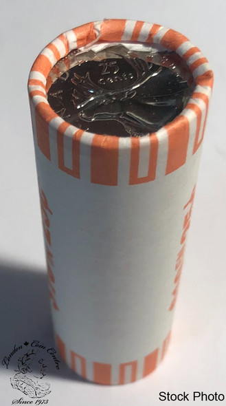 Canada: 2021 25 Cent Quarter Original Wrap Roll