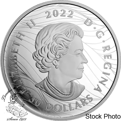Canada: 2022 $30 Visions of Canada 2 oz Pure Silver Coin