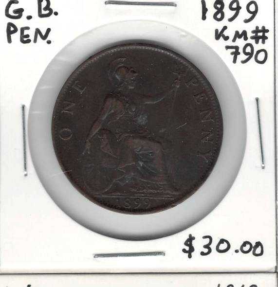 Great Britain: 1899 Penny