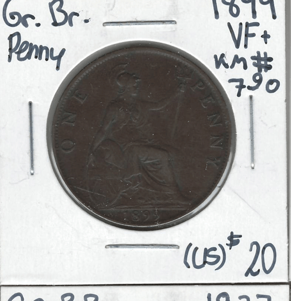 Great Britain: 1899  Penny