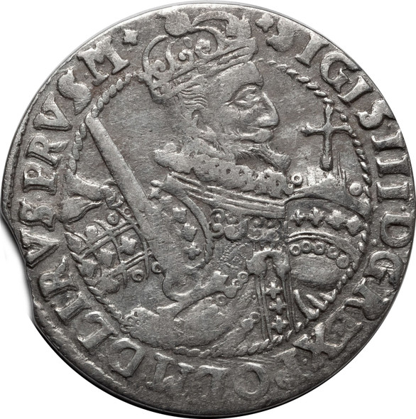 Poland: 1622 Krakow 18 Groszy,  Zygmunt III Waza