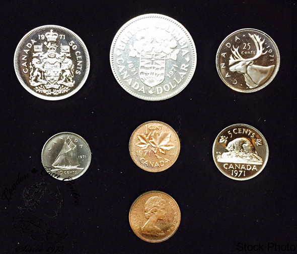Canada: 1971 Specimen Double Penny Coin Set