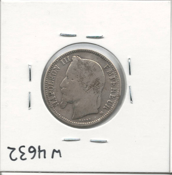 France: 1868BB Franc
