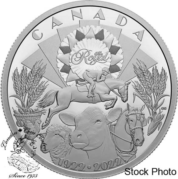 Canada: 2022 $30 100th Anniversary of the Royal Agricultural Winter Fair 2 oz. Pure Silver Coin