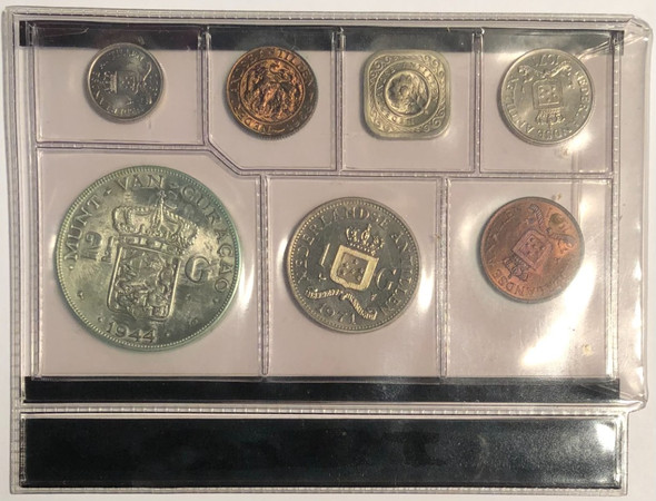 Netherlands: Antilles: 1971 Coin Set (7 Pieces)