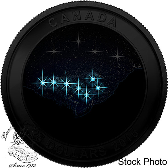 Canada: 2015 $25 Star Charts: The Eternal Pursuit Silver Coin