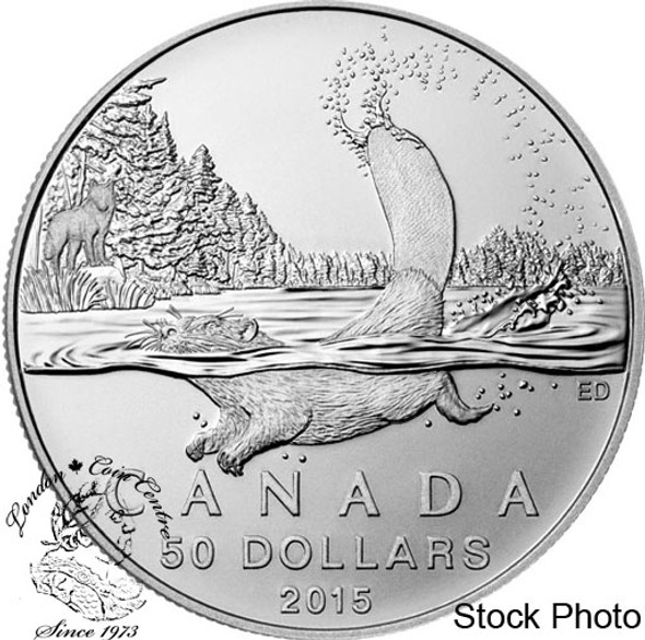 Canada: 2015 $50 Beaver from $50 for $50 Series