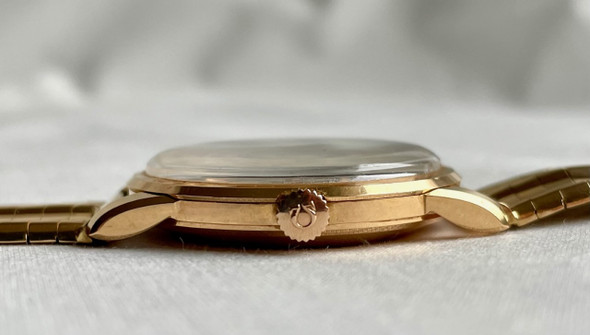 1950s Omega Automatic 18k Gold Watch