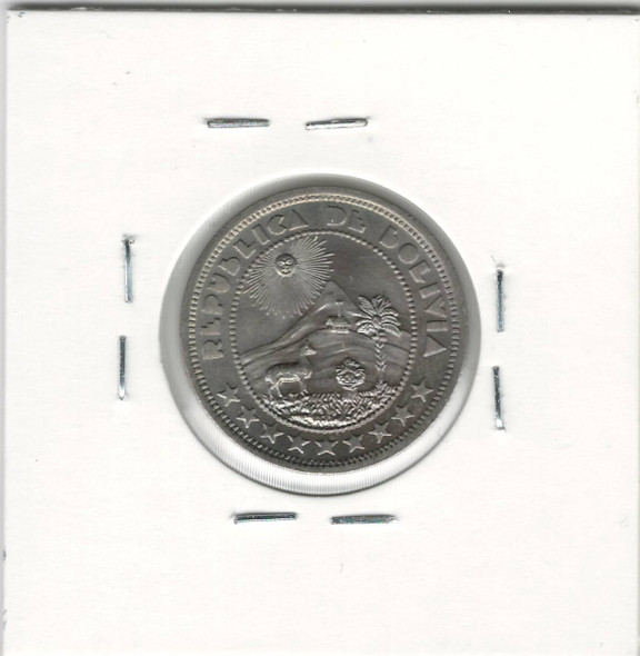 Bolivia: 1937 10 Centavos