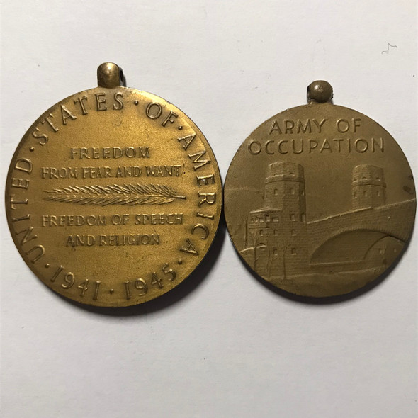 United States: Lot of 2 WWII Medals