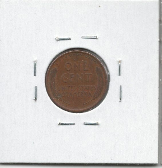 United States: 1909 VDB  1 Cent  VF