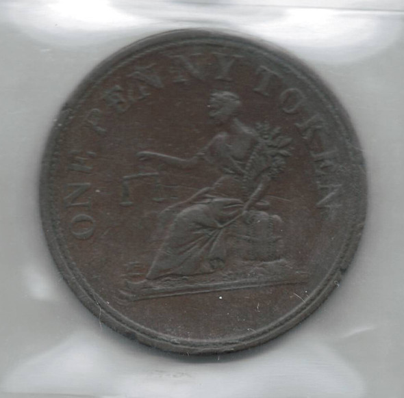 Lower Canada: 1812 Penny LC47B1 ICCS VF20