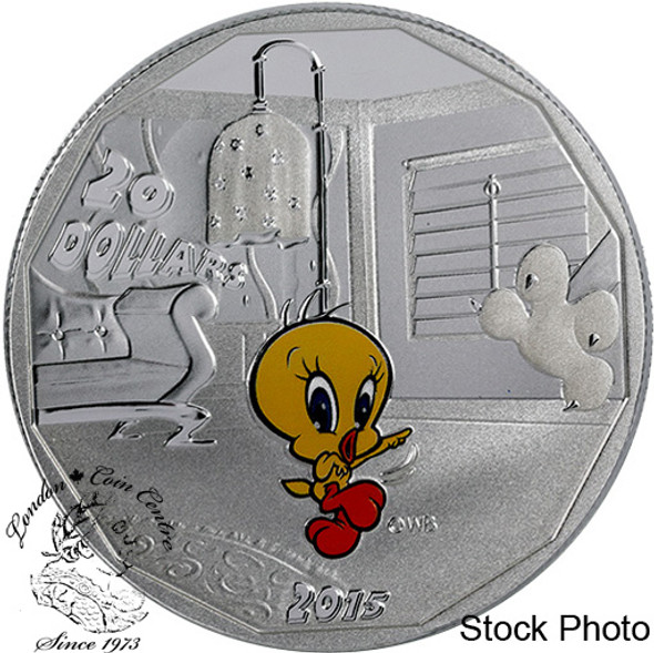 Canada: 2015 $20 Fine Silver 4-Coin Set Looney Tunes™ BUGS BUNNY TWEETY SYLVESTER Canada: 2015 $20 Fine Silver 4-Coin Set Looney Tunes™ BUGS BUNNY TWEETY SYLVESTER