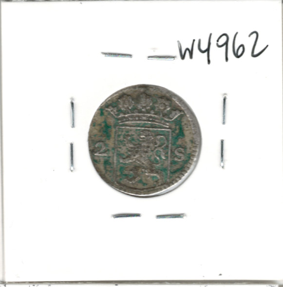 Netherlands, Holland: 1722 2 Stuivers