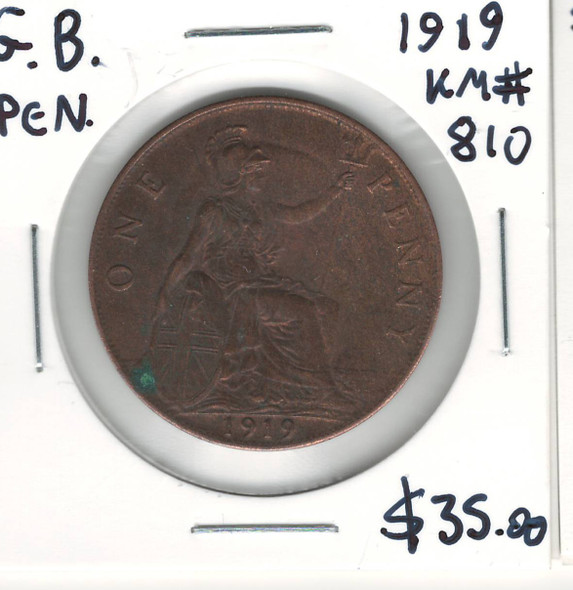 Great Britain: 1919  Penny