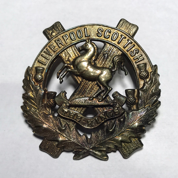 Great Britain: 10th King's Liverpool Regiment (Scottish) Cap Badge