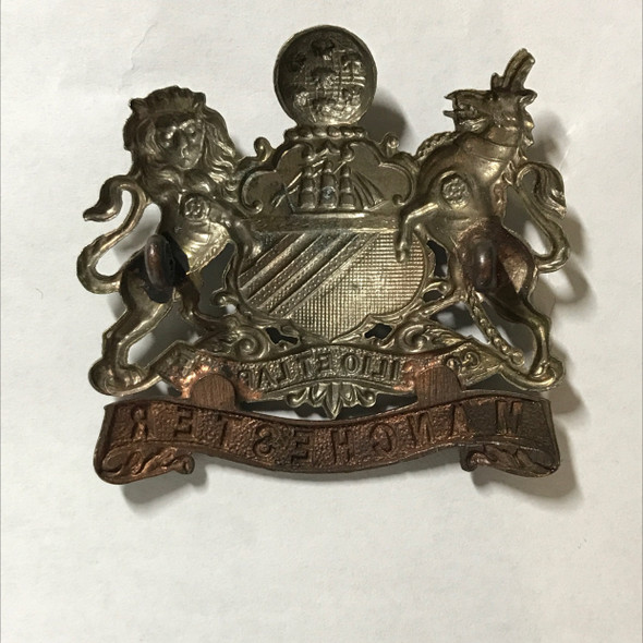 Great Britain: WWII Manchester Regiment Cap Badge