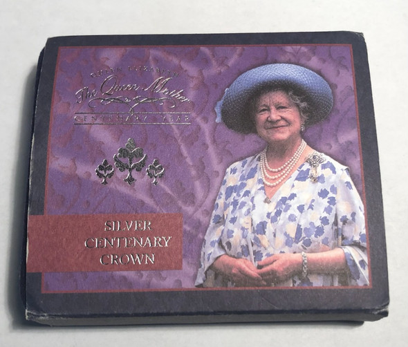 Great Britain: 2000 Crown Queen Mother Centenary Crown