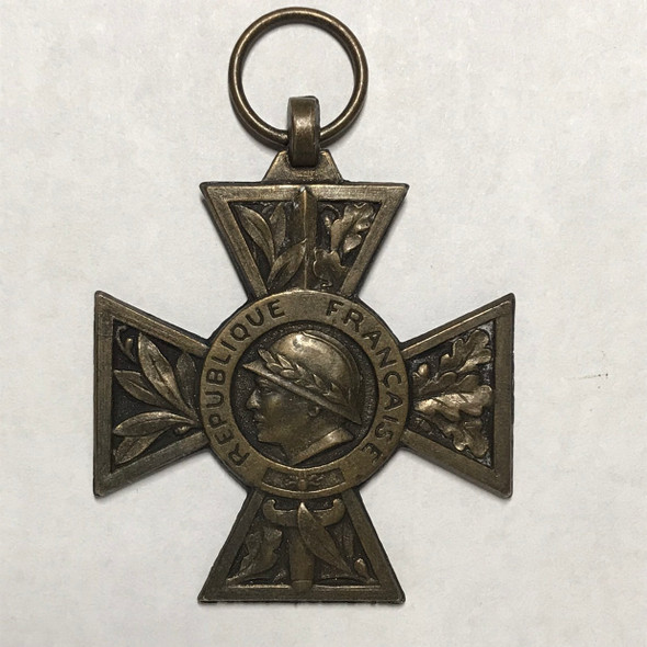 France: WWI-II Volunteer Combattant Cross